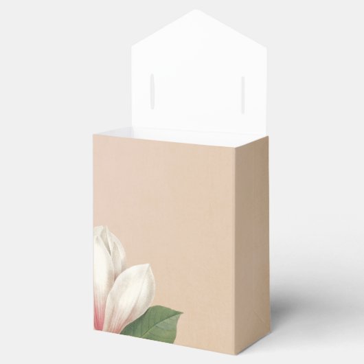 南マグノリア結婚の花 |アンティーク赤面 フェイバーボックス (オープン)