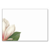 南マグノリア結婚の花 |ピンクと白 テーブルナンバー (裏面)