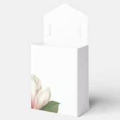 南マグノリア結婚の花 |ピンクと白 フェイバーボックス (オープン)