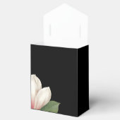 南マグノリア結婚の花 |黒エレガント色 フェイバーボックス (オープン)