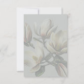 南マグノリア結婚の願い井戸のメッセージ ノートカード (裏面)