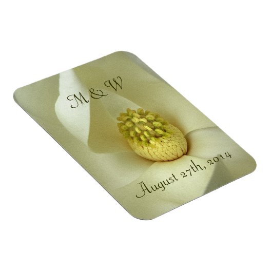 南マグノリア結婚式の引き出物磁石 マグネット (右側)