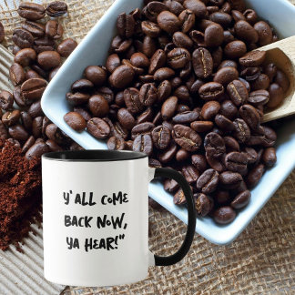 南マグ"すべて来戻る、聞く" マグカップ