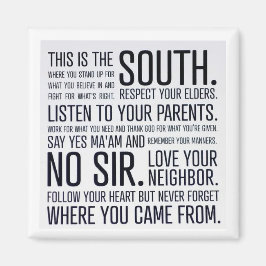 南マニフェスト冷蔵庫用マグネット マグネット