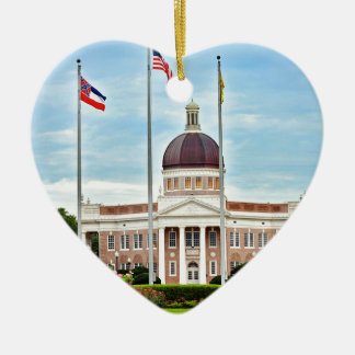 南ミシシッピーの大学 セラミックオーナメント