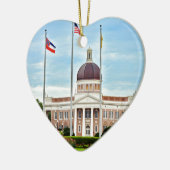 南ミシシッピーの大学 セラミックオーナメント (左)