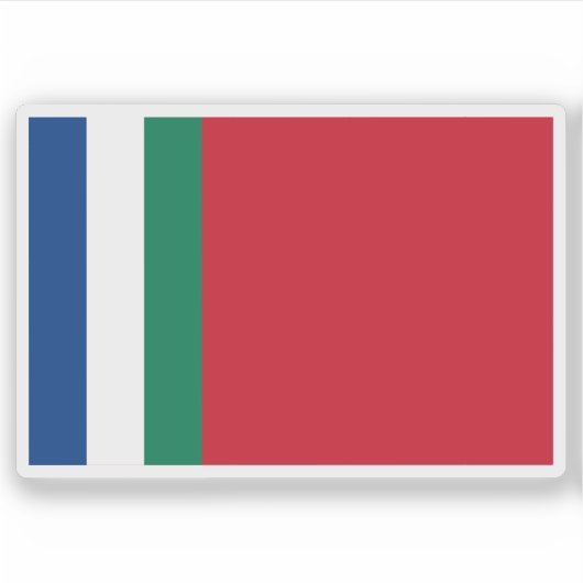 南モルーカス国旗 シール (正面)