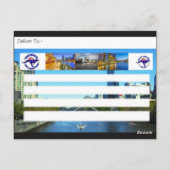 南ヤラオーストラリアのはがき ポストカード (裏面)