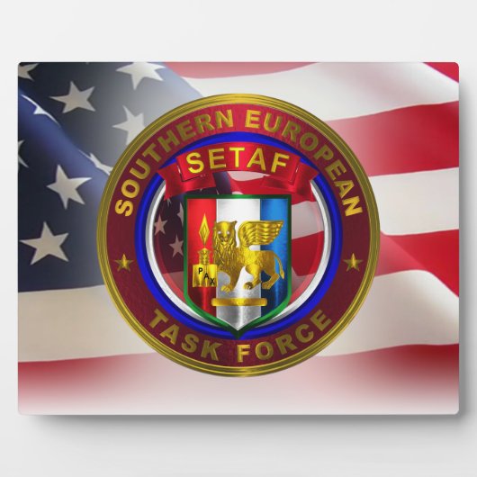 南ヨーロッパ特別委員会(SETAF) フォトプラーク (正面)