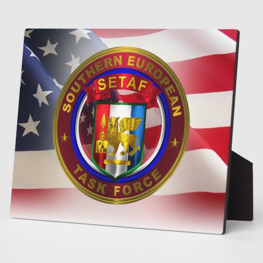 南ヨーロッパ特別委員会(SETAF) フォトプラーク (側面)