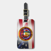 南ヨーロッパ特別委員会(SETAF) ラゲッジタグ (正面縦)