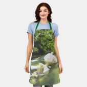 南リバー0365 エプロン (着用した状態)