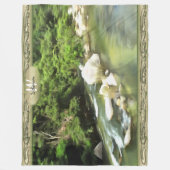 南リバー0365 フリースブランケット (正面)