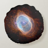 南リングや輪星雲宇宙ジェームズウェッブ望遠鏡 ラウンドクッション (裏面)