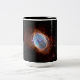 南リング星雲 宇宙 ジェームズ・ウェッブ望遠鏡 ツートーンマグカップ