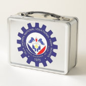 南レイテ・フィリピン・スクール・ロゴ メタルランチボックス (裏面)