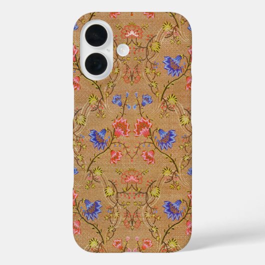 南京中国の皇帝赤金ゴールド錦 Case-Mate iPhoneケース (裏面)