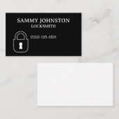 南京錠の錠前屋 名刺 (正面/裏面)