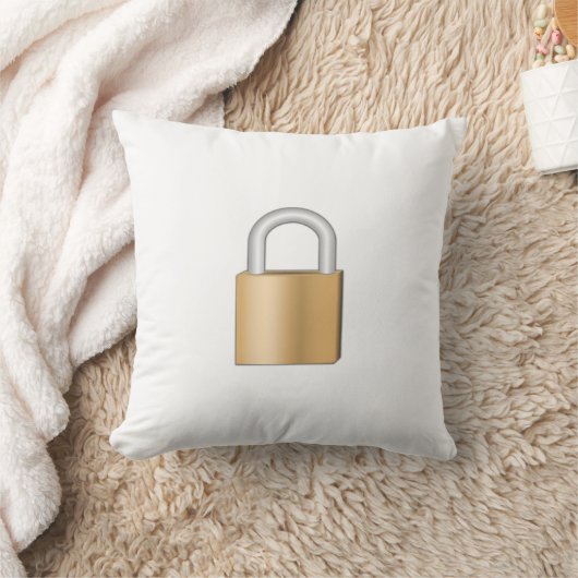 南京錠 クッション (ブランケット)