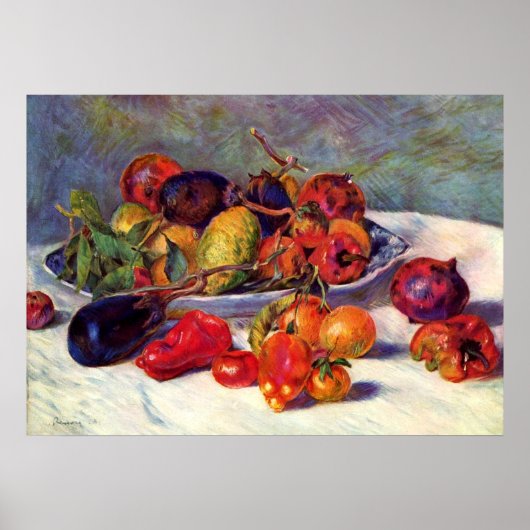 南仏の果物 ポスター (正面)