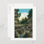 南入り口の峡谷の眺め ポストカード (正面/裏面)