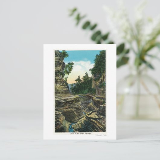 南入り口の峡谷の眺め ポストカード (スタンド正面)