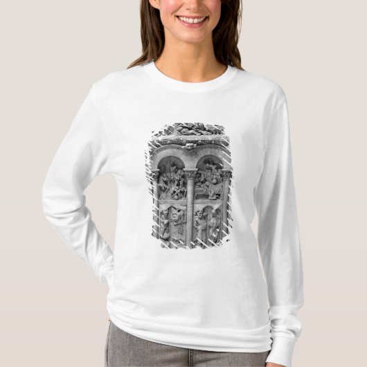 南入口からのラザロそして富豪、 Tシャツ (正面)