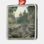 南入口の峡谷の眺め メタルオーナメント (左)