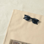 南北アメリカの初期地図（北・南アメリカ） ビーチタオル (インサイチュ)