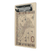 南北アメリカの初期地図（北・南アメリカ） ミニクリップボード (アングル2)