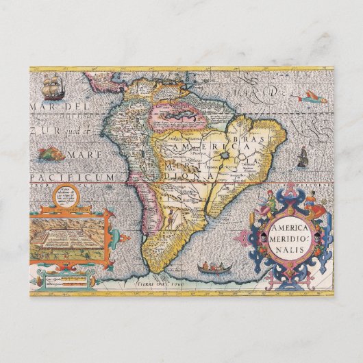 南北アメリカ5 ポストカード (正面)