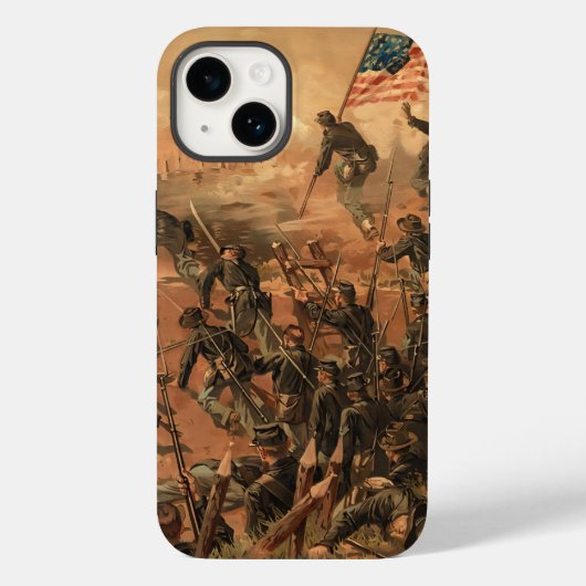 南北戦争のヴィックスバーグ Case-Mate iPhoneケース (裏面)