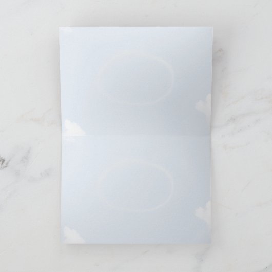 南北戦争の再現 – 旗手 – グリーティングカード (内部)