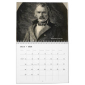 南北戦争の南ヒーロー カレンダー (3月 2026)