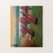 南北戦争の大砲 ジグソーパズル (縦)