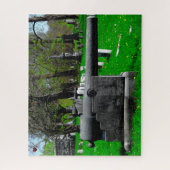 南北戦争の大砲 ジグソーパズル (縦)