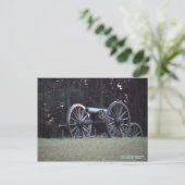 南北戦争の大砲 ポストカード (スタンド正面)