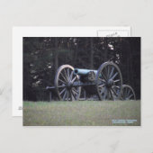 南北戦争の大砲 ポストカード (正面/裏面)