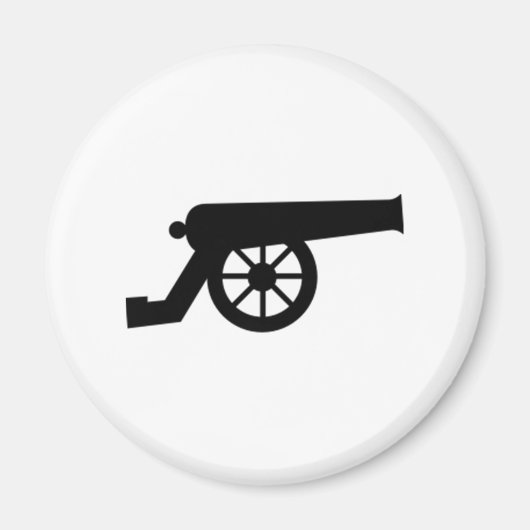 南北戦争の大砲 マグネット (正面)