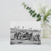 南北戦争の救急隊 ポストカード (スタンド正面)