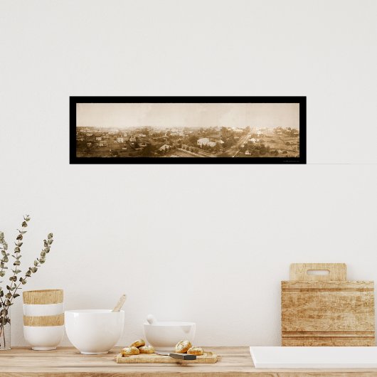 南北戦争アトランタ写真1864 ポスター (キッチン)