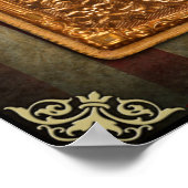 南北戦争アフリカ系アメリカ騎兵軍曹ポスター ポスター (角)