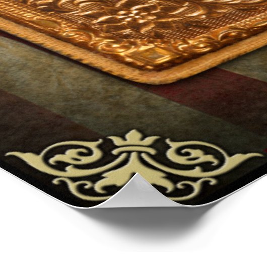 南北戦争アフリカ系アメリカ騎兵軍曹ポスター ポスター (角)