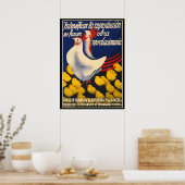 南北戦争スペインのチキンプロポガンダポスター ポスター (キッチン)