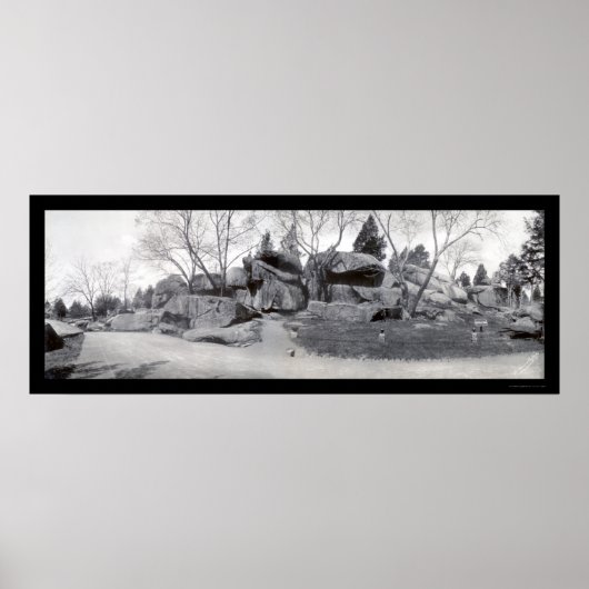 南北戦争デビルズDen写真1909 ポスター (正面)