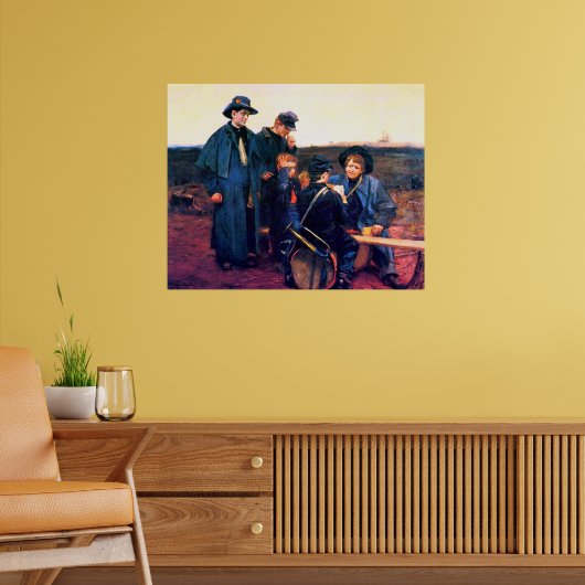 南北戦争ドラマー少年たちトランプジュリアン・スコット ポスター (リビング2)