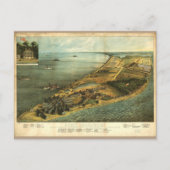 南北戦争ハモンド総合病院と刑務所1864 ポストカード (正面)