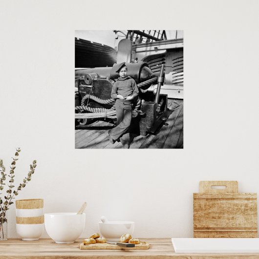 南北戦争パウダーモンキー, 1860年代 ポスター (キッチン)