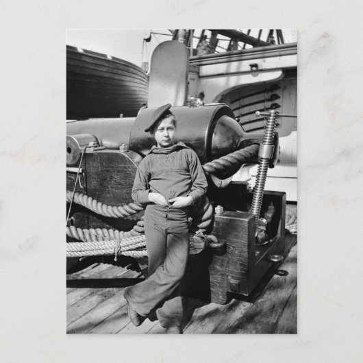 南北戦争パウダーモンキー, 1860年代 ポストカード (正面)