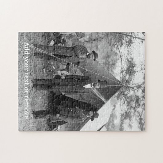 南北戦争中のアブラヘム・リンカーン大統領 ジグソーパズル (横)